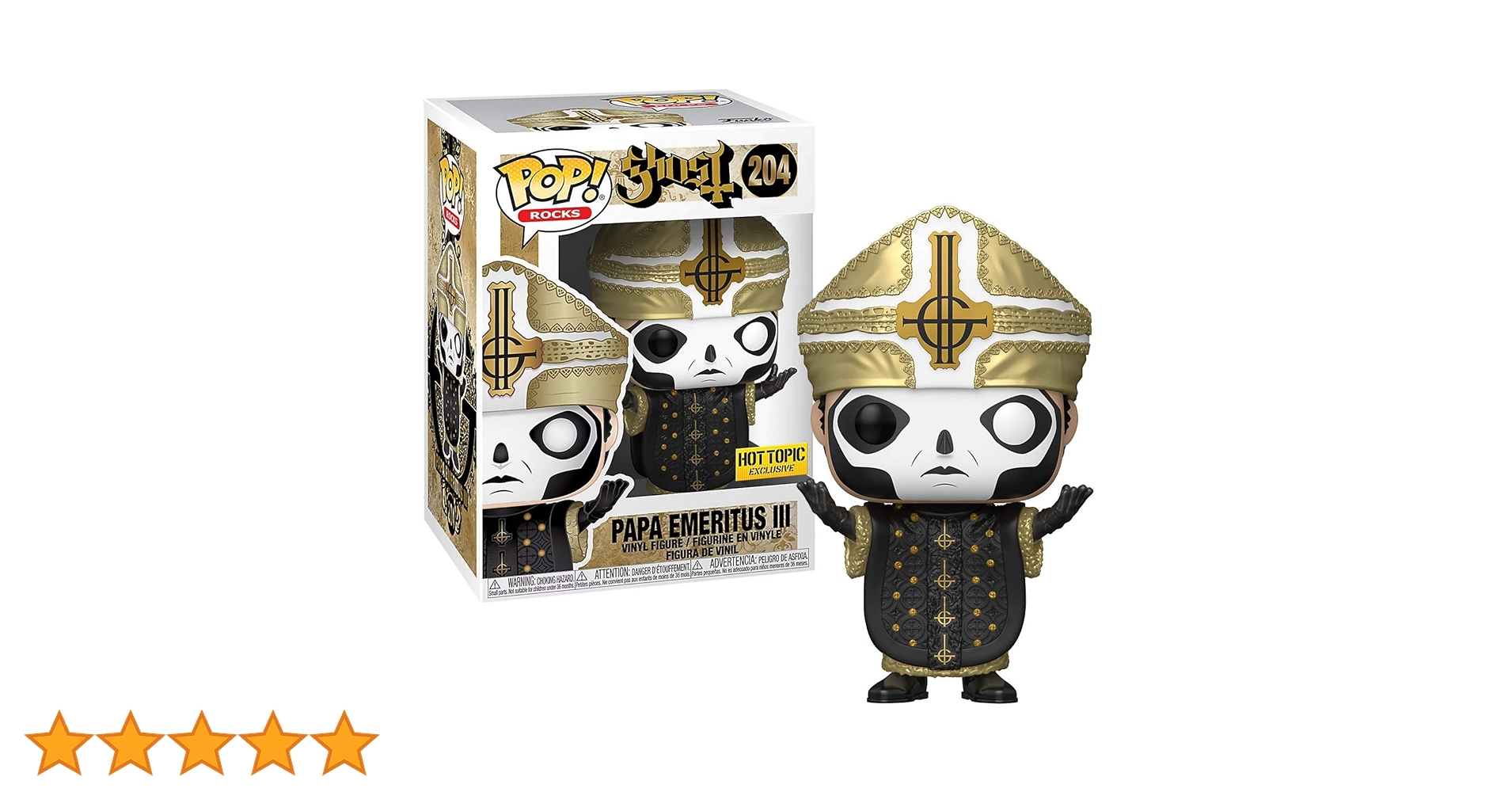 Funko POP! Rocks Ghost #204 - Papa Emeritus III Special